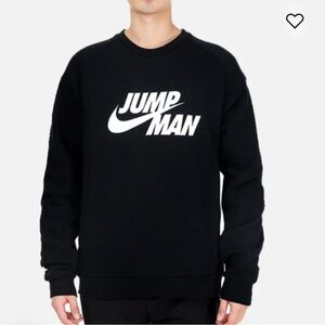 New with tags Boy’s Air Jordan sweatshirt Large 12-13yrs Black and White